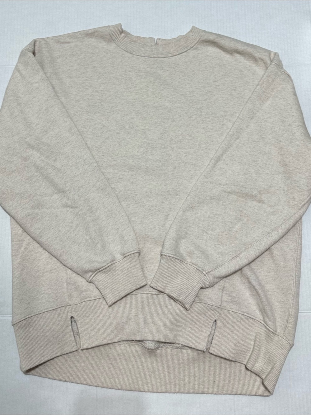 aerie Women’s Beige Crewneck Sweatshirt - Size XXS
